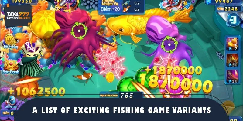 List of extremely attractive shooting fish game genres