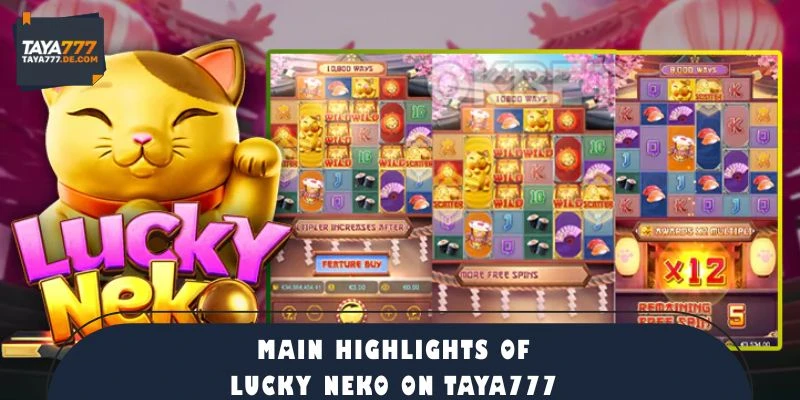 Main Highlights of Lucky Neko on TAYA777