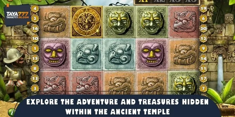 Explore the adventure and treasures hidden within the ancient temple