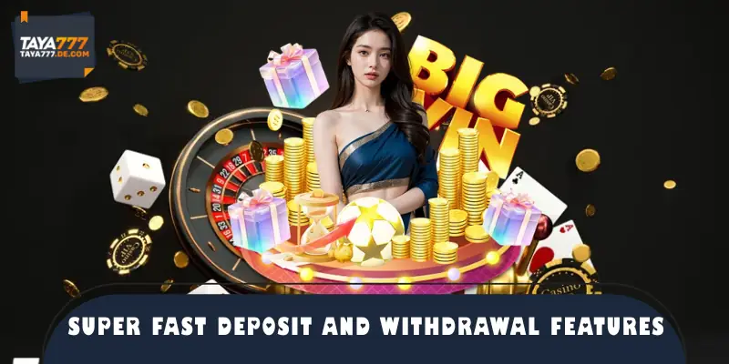 Offer a wide range of secure and convenient deposit and withdrawal options