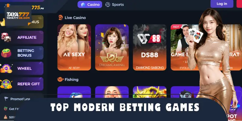 Top modern betting games