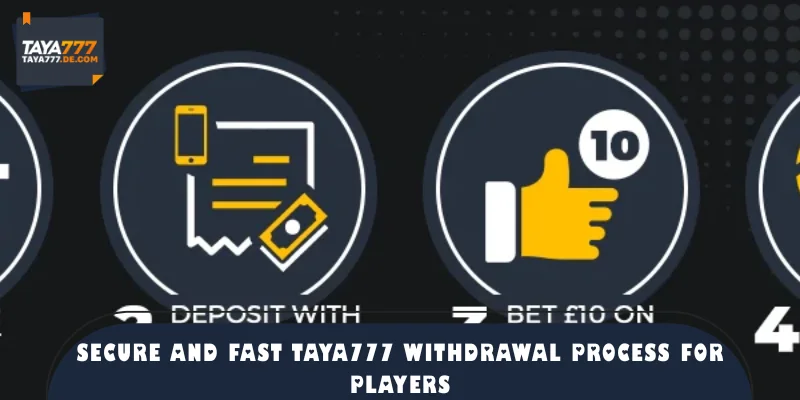 Secure and fast TAYA777 withdrawal process for players